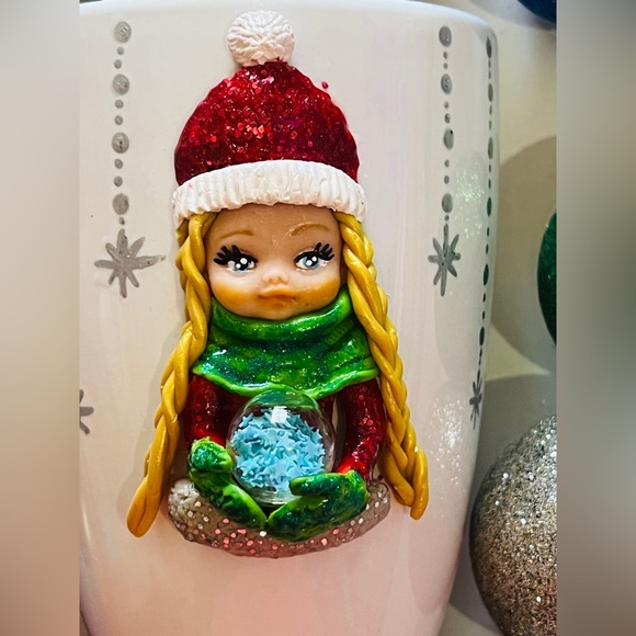 Christmas mug coffee mugs cute mug doll mug - Picture 12 of 15